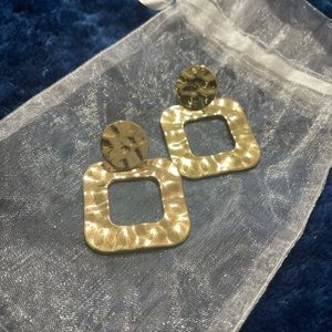 Square drop Earrings